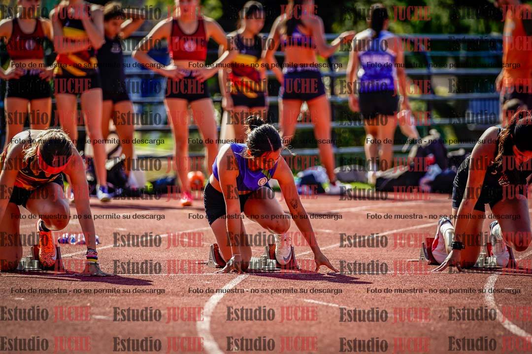 Fotos de los 100 m llanos de mujeres