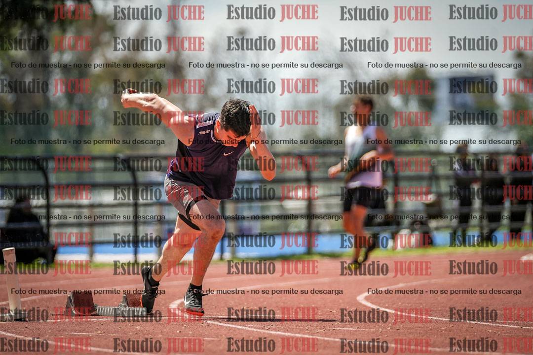 Fotos de los 100 m llanos de varones