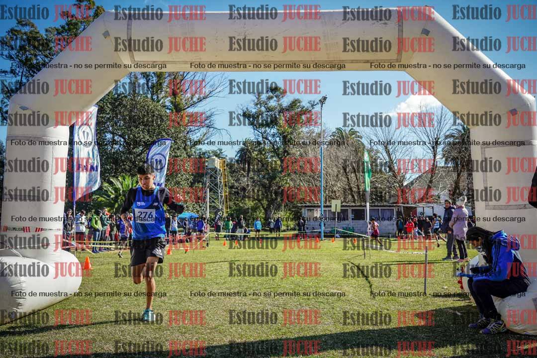 Fotos de la llegada del cross de 3000 m