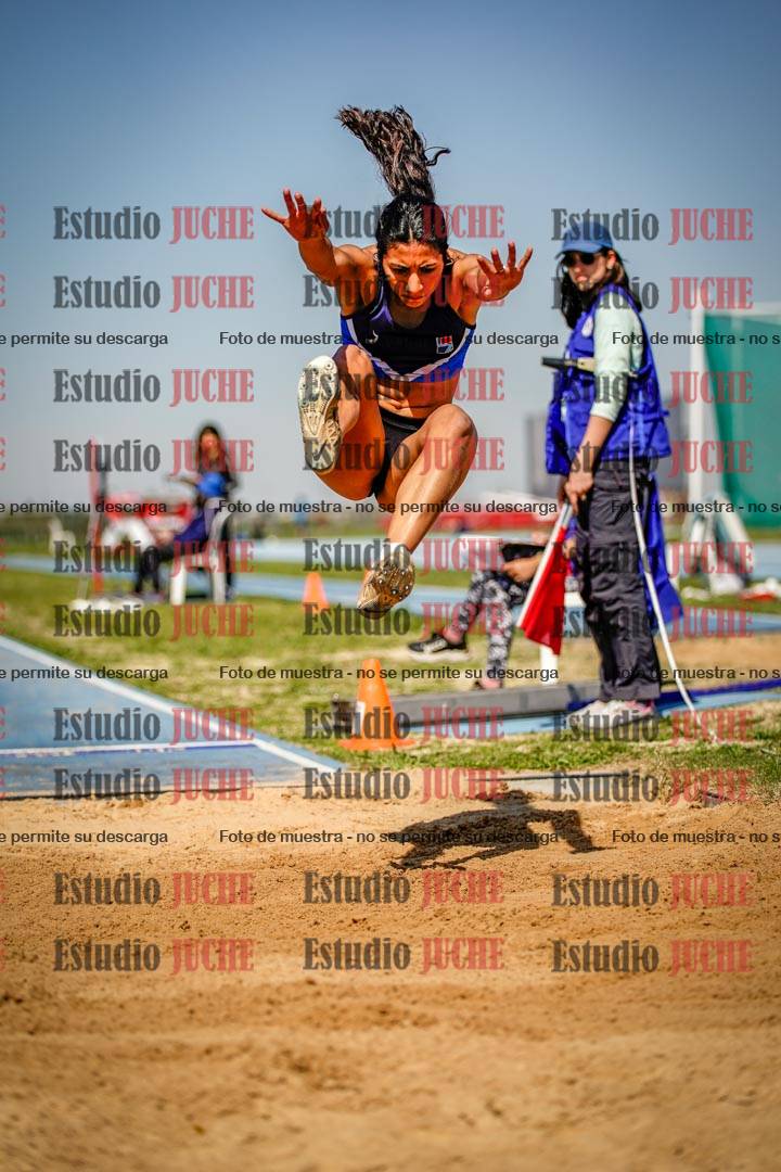 Fotos del salto en largo de mujeres - heptatlón 5