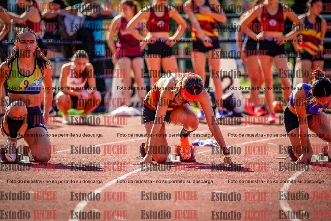 Fotos de los 100 m llanos de mujeres