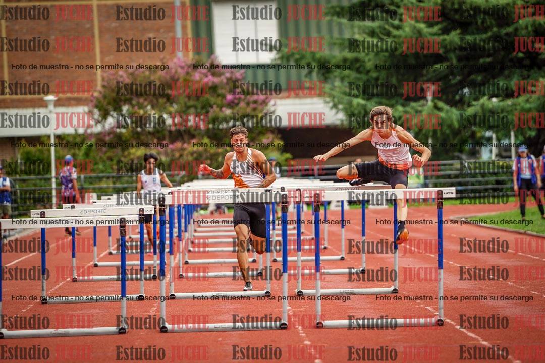 Fotos de los 110 m con vallas de varones