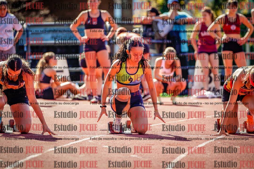 Fotos de los 100 m llanos de mujeres