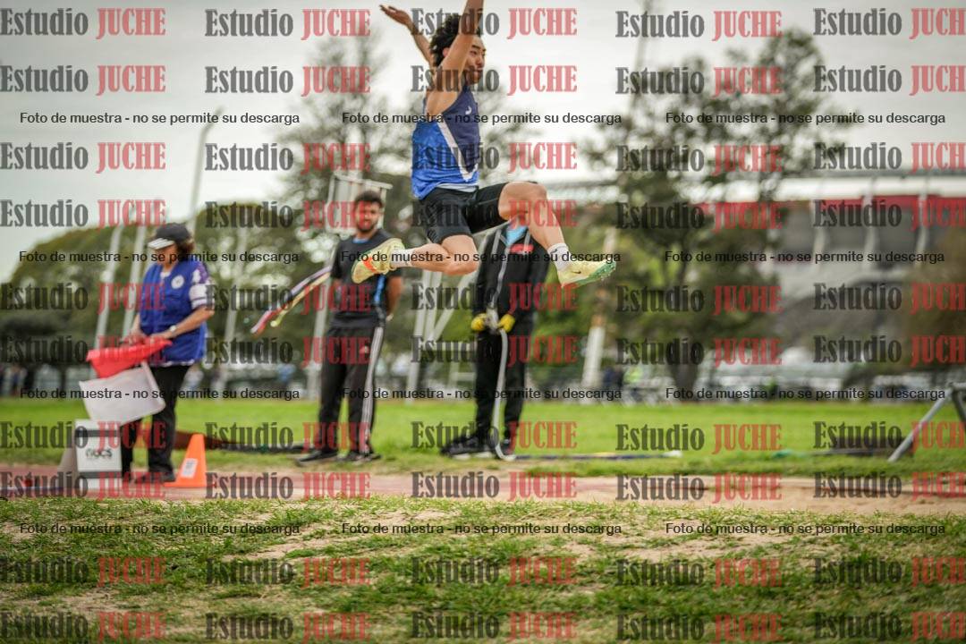 Fotos del salto en largo de varones
