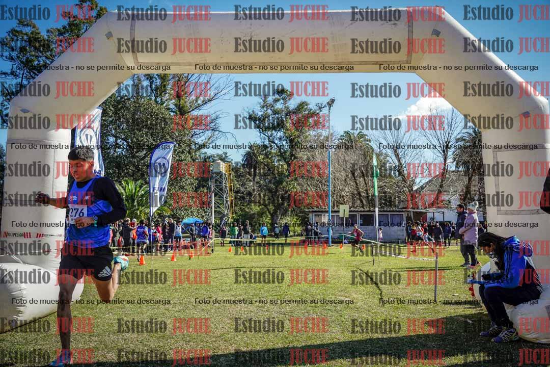 Fotos de la llegada del cross de 3000 m