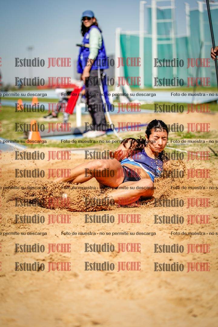 Fotos del salto en largo de mujeres - heptatlón 5