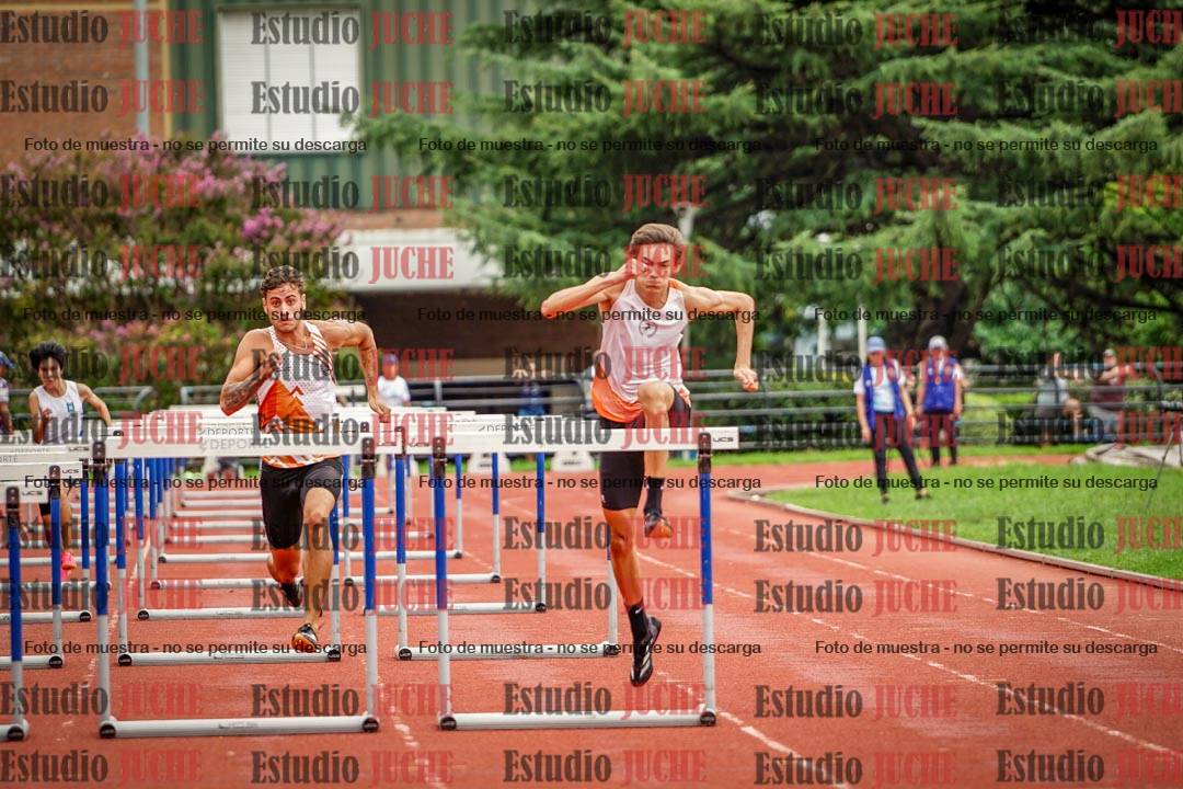 Fotos de los 110 m con vallas de varones