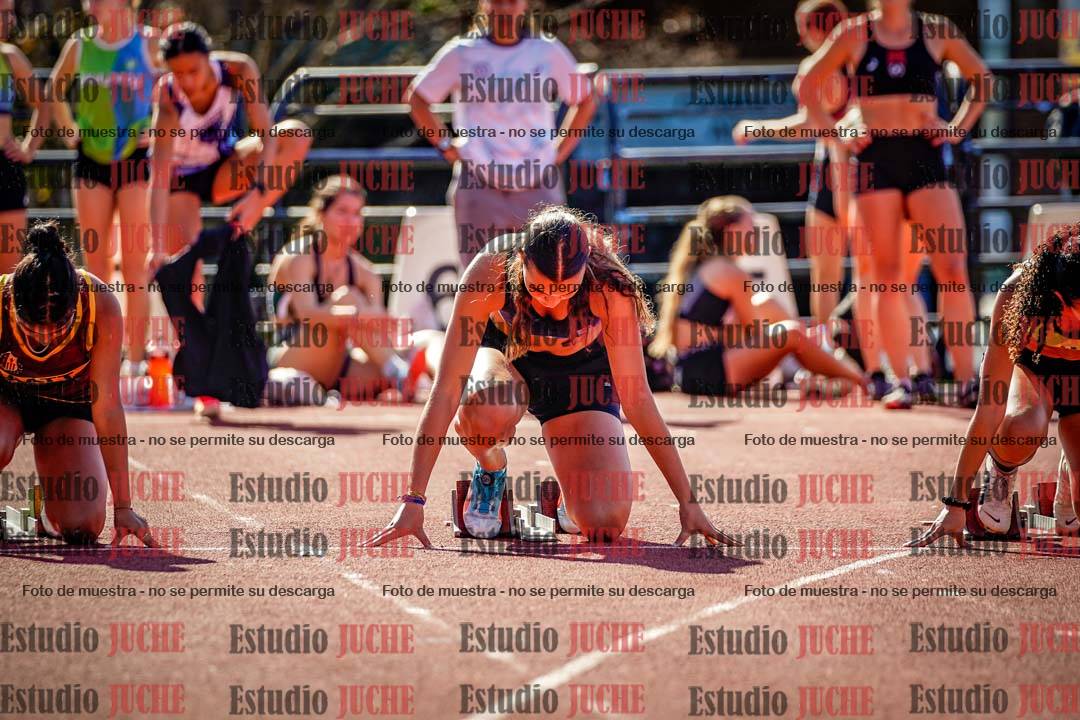 Fotos de los 100 m llanos de mujeres
