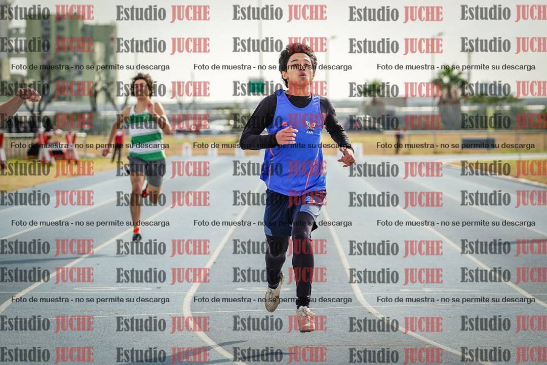Fotos de los 200 m llanos de varones