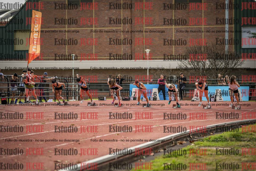 Fotos de los 100 m llanos de mujeres