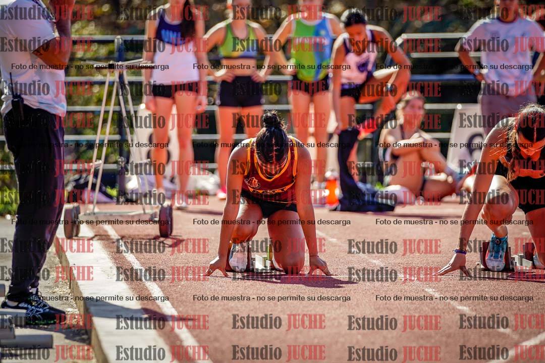 Fotos de los 100 m llanos de mujeres