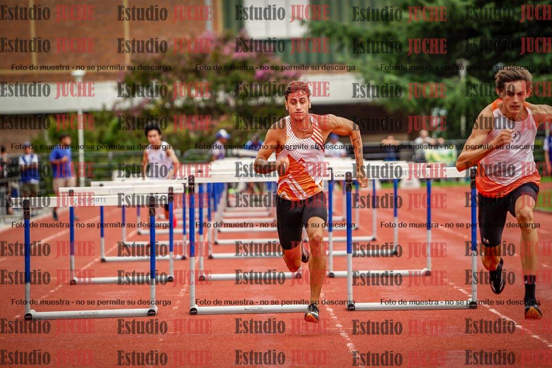Fotos de los 110 m con vallas de varones