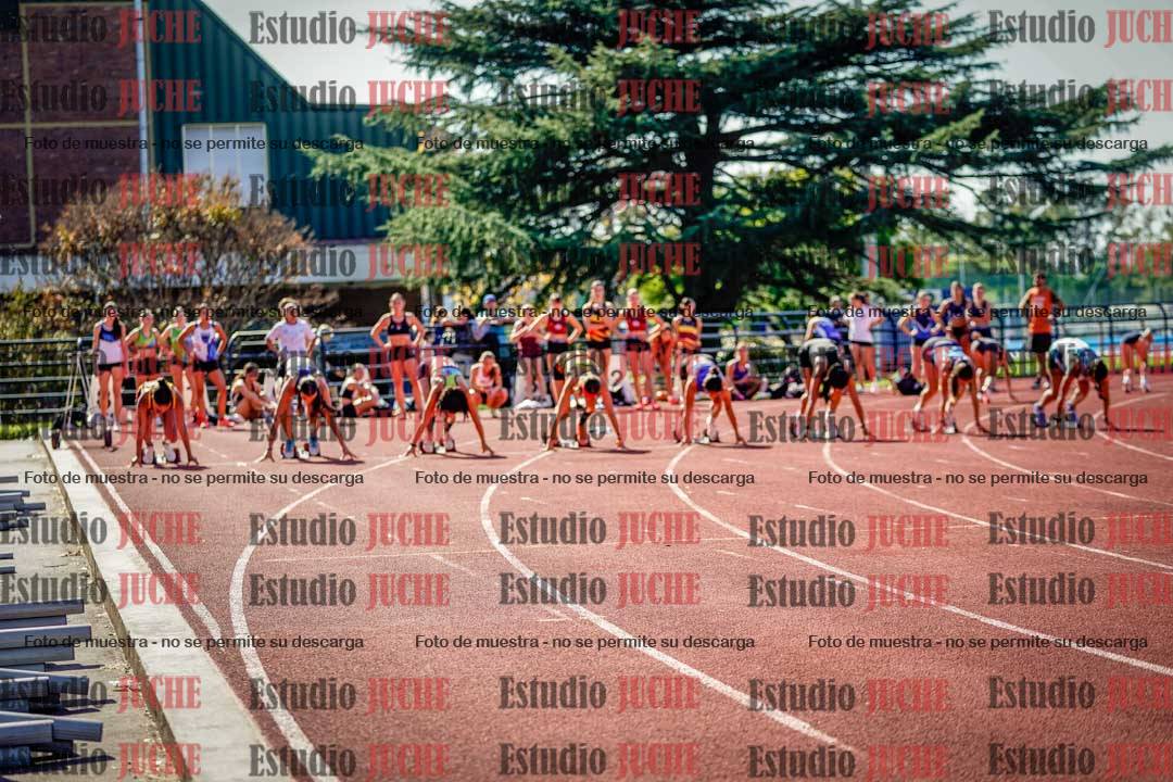 Fotos de los 100 m llanos de mujeres