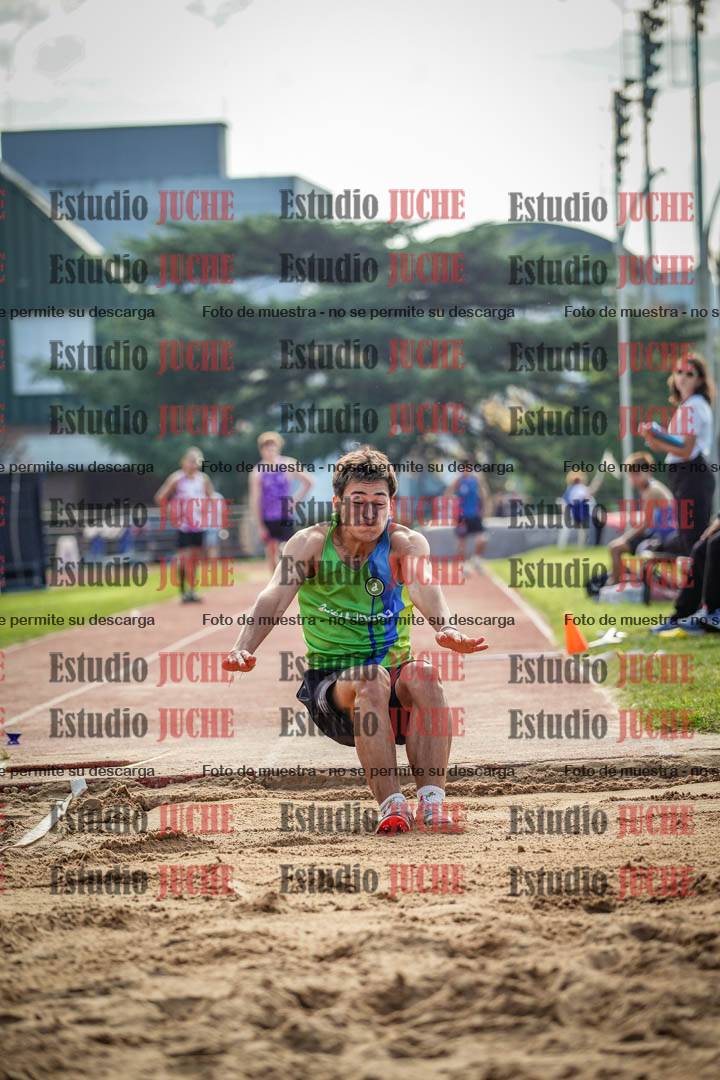 Fotos del salto triple de varones
