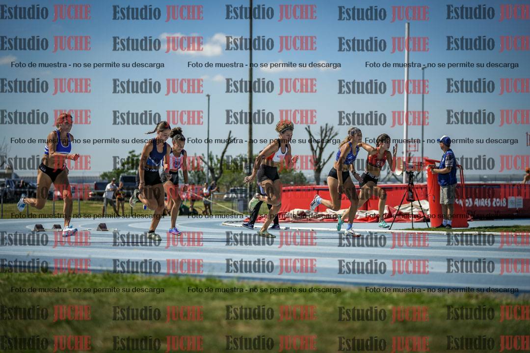 Fotos de los 100 m llanos de mujeres