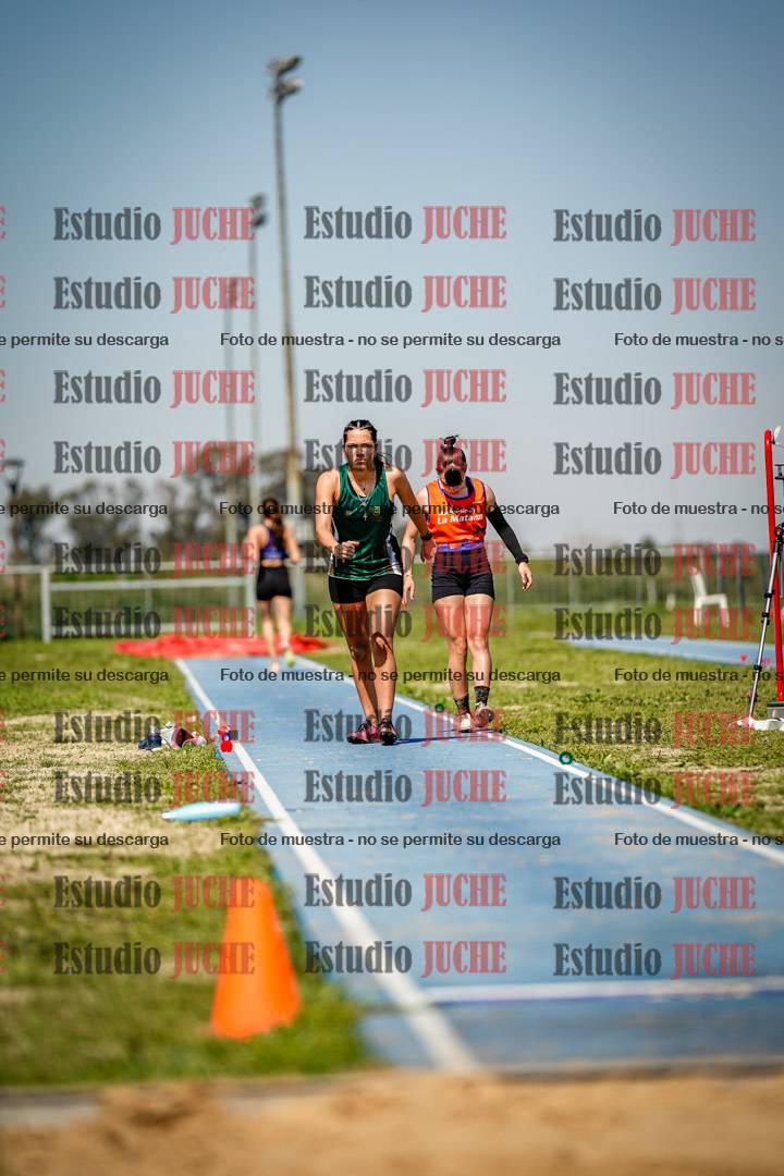 Fotos del salto en largo de mujeres - heptatlón 5