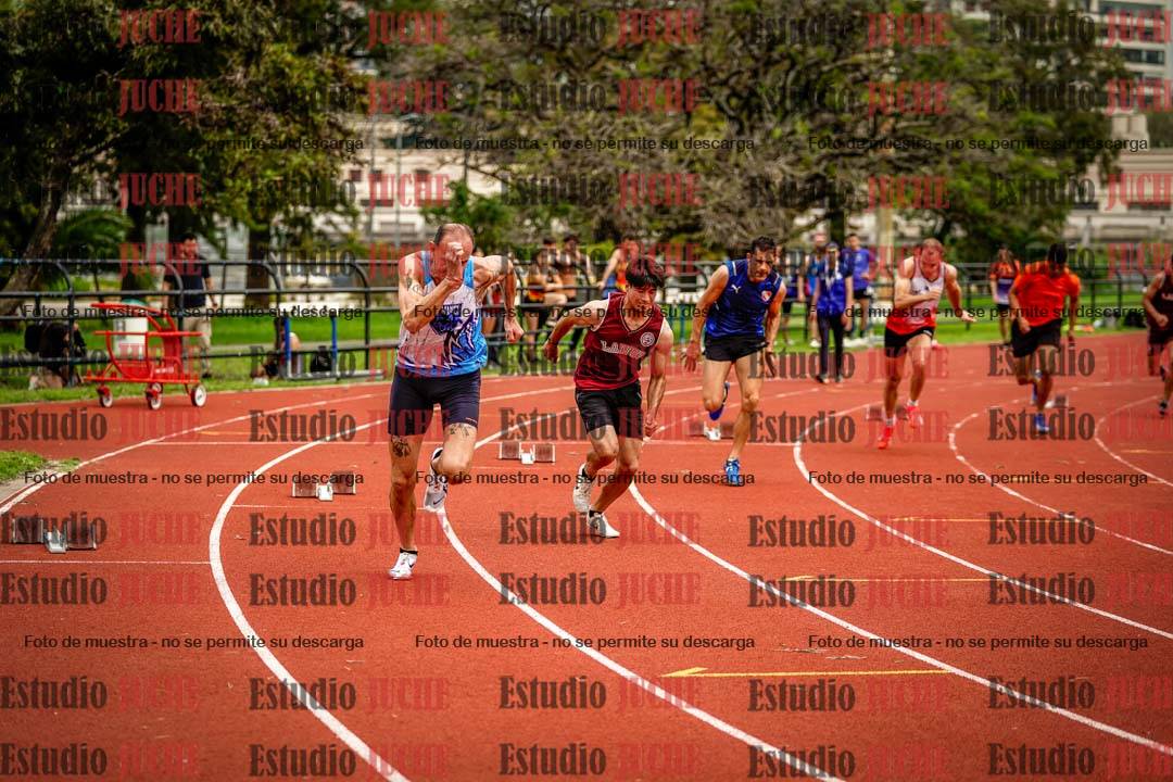 Fotos de los 200 m de varones