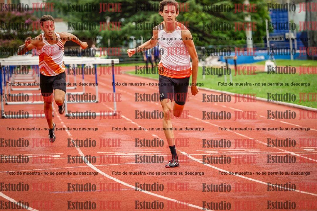Fotos de los 110 m con vallas de varones