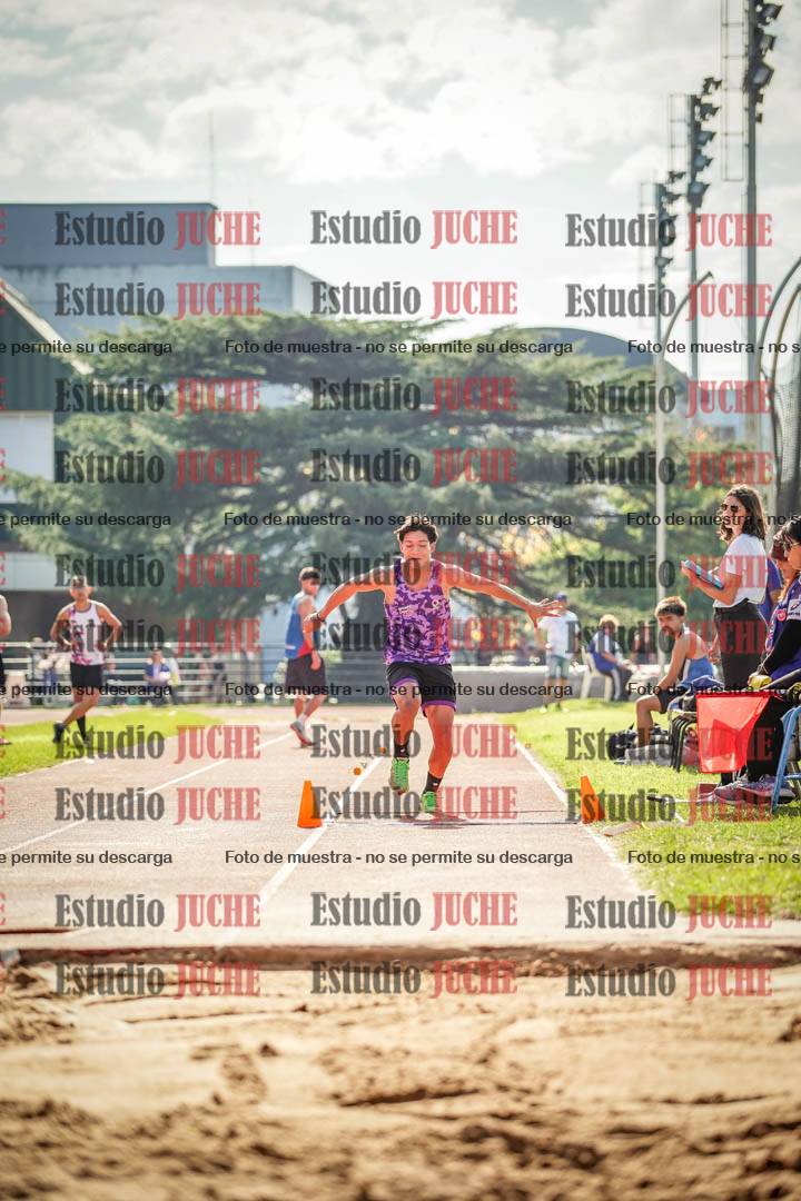 Fotos del salto triple de varones