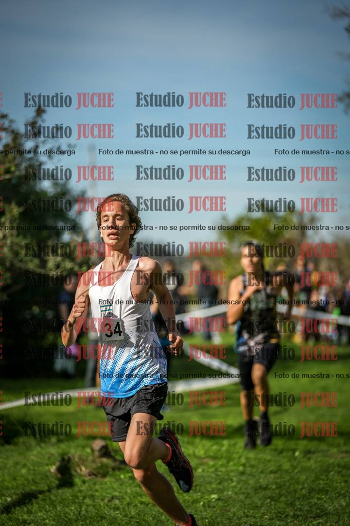 Fotos de la llegada del cross de 3000 m