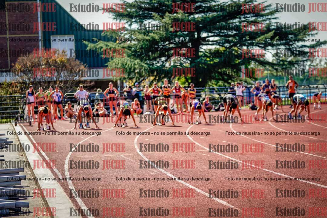 Fotos de los 100 m llanos de mujeres