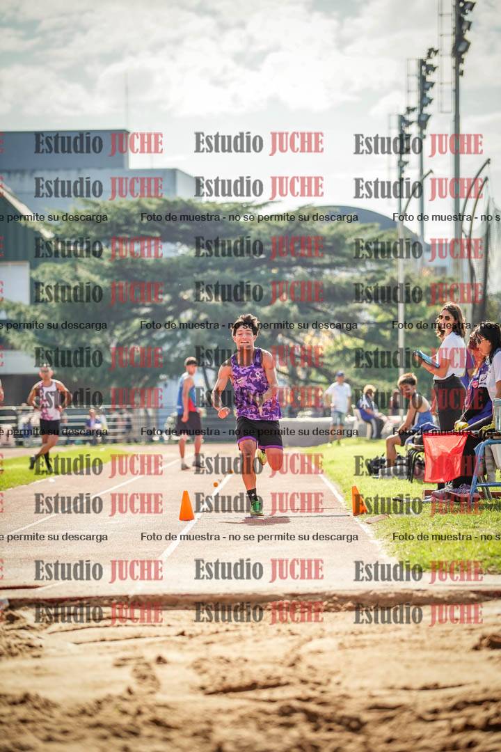 Fotos del salto triple de varones