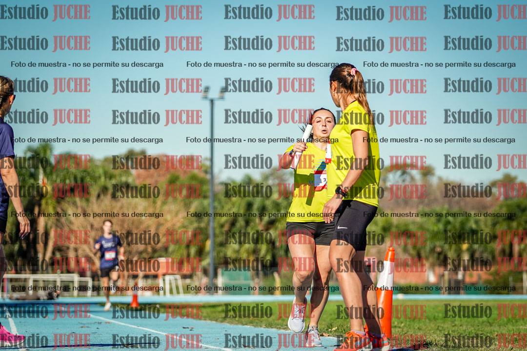 Fotos durante los relevos