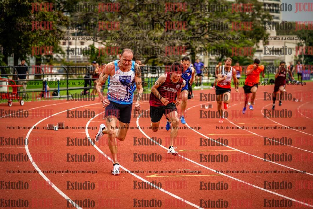 Fotos de los 200 m de varones