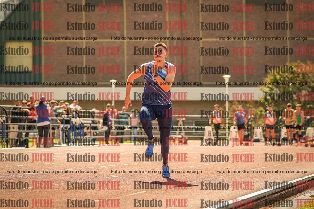 Fotos de los 100 m llanos de varones