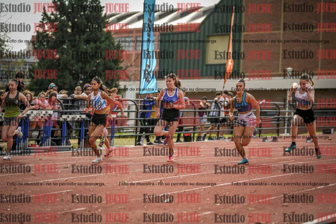 Fotos de los 100 m llanos de mujeres