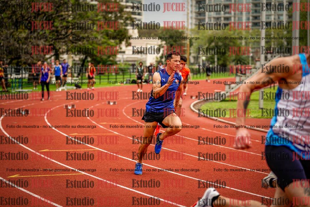 Fotos de los 200 m de varones