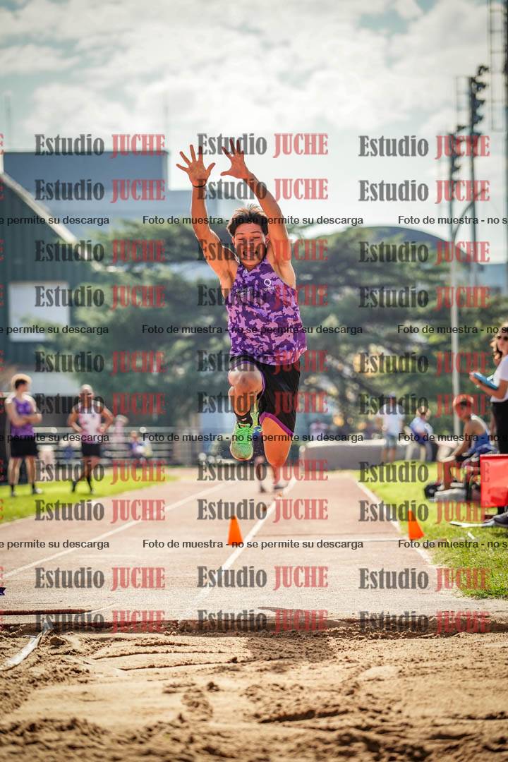 Fotos del salto triple de varones