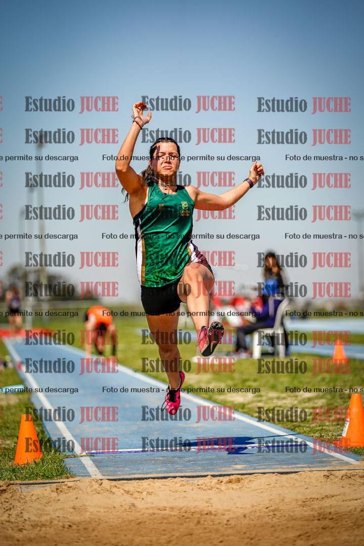 Fotos del salto en largo de mujeres - heptatlón 5