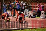 Fotos de los 100 m de varones