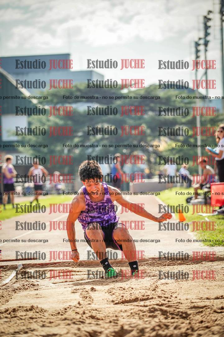 Fotos del salto triple de varones
