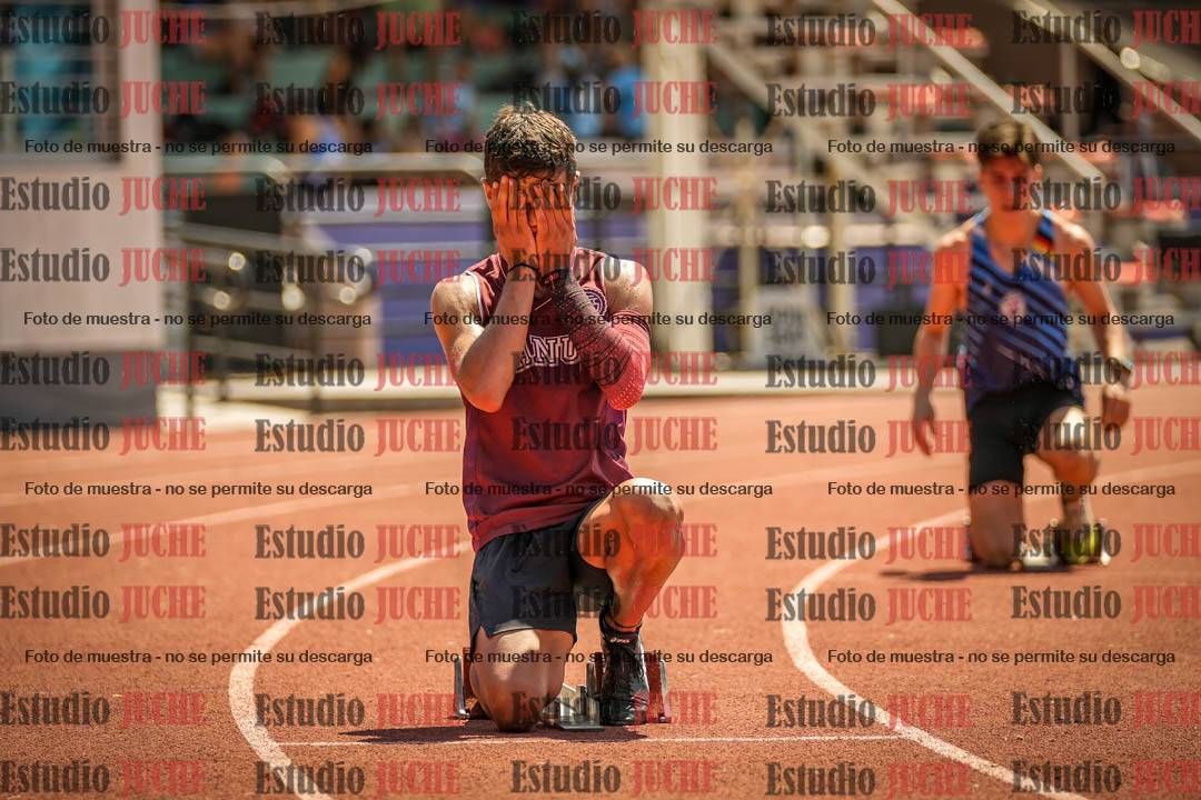 Fotos de los 400 m con vallas de varones
