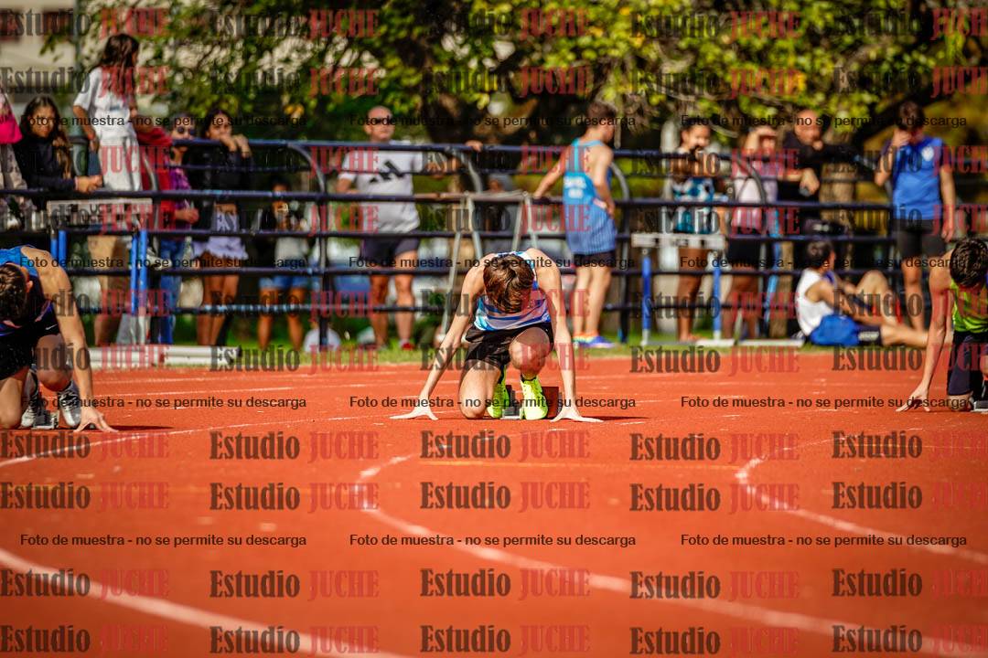 Fotos de los 200 m llanos de varones