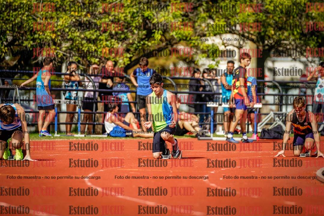 Fotos de los 200 m llanos de varones