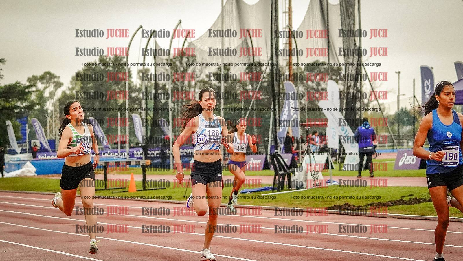 Fotos de los 400 m de mujeres