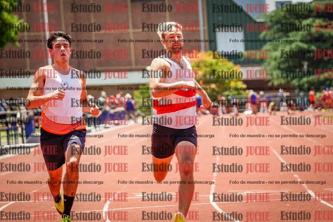Fotos de los 100 m llanos de varones