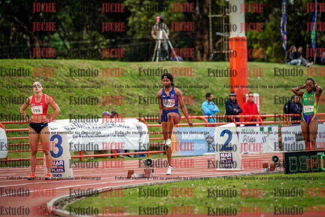 Fotos de los 200 m llanos de mujeres - FINAL