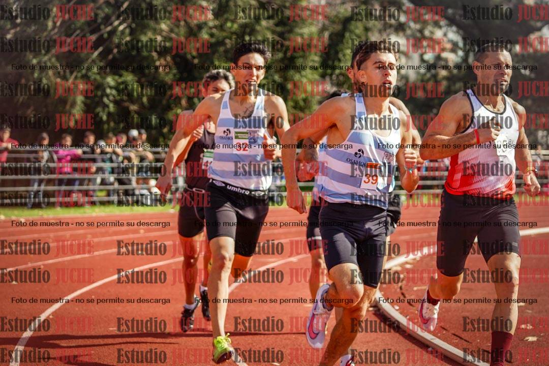 Fotos de los 800 m llanos de varones