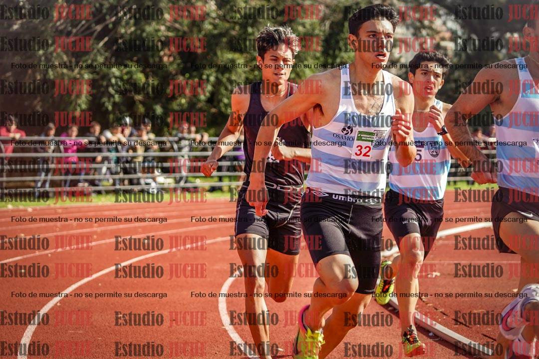 Fotos de los 800 m llanos de varones