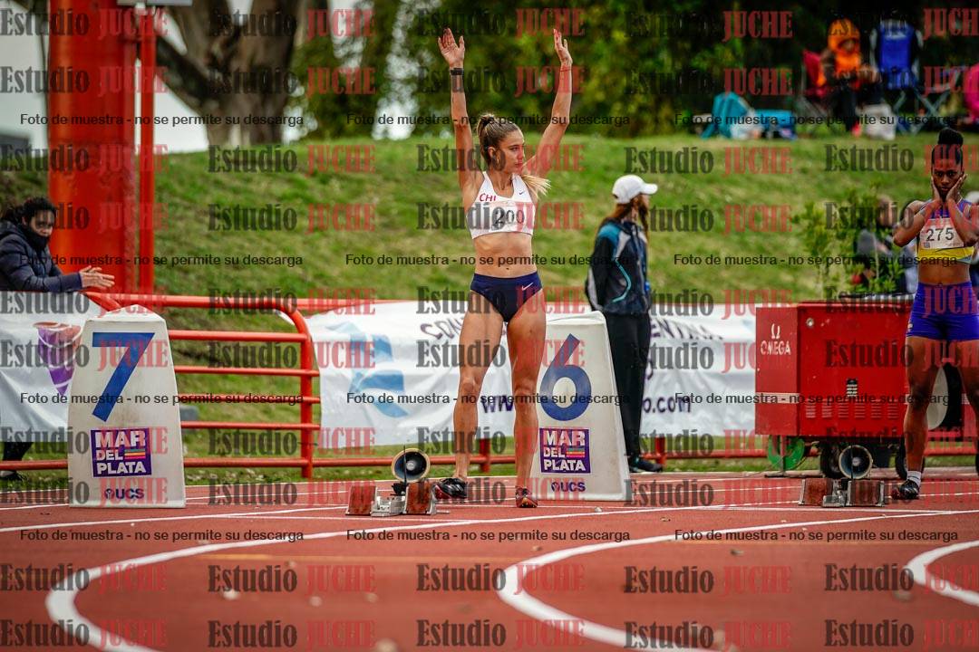Fotos de los 200 m llanos de mujeres - FINAL