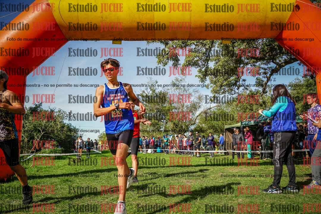 Fotos de la llegada del cross de 3000 m