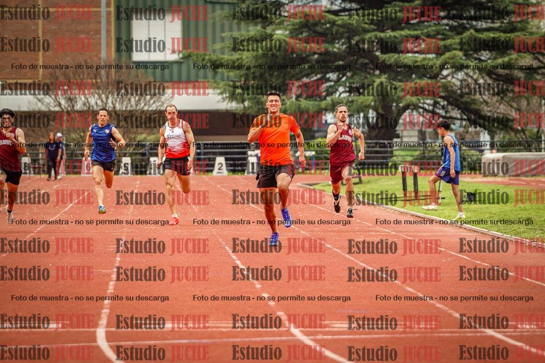 Fotos de los 200 m de varones
