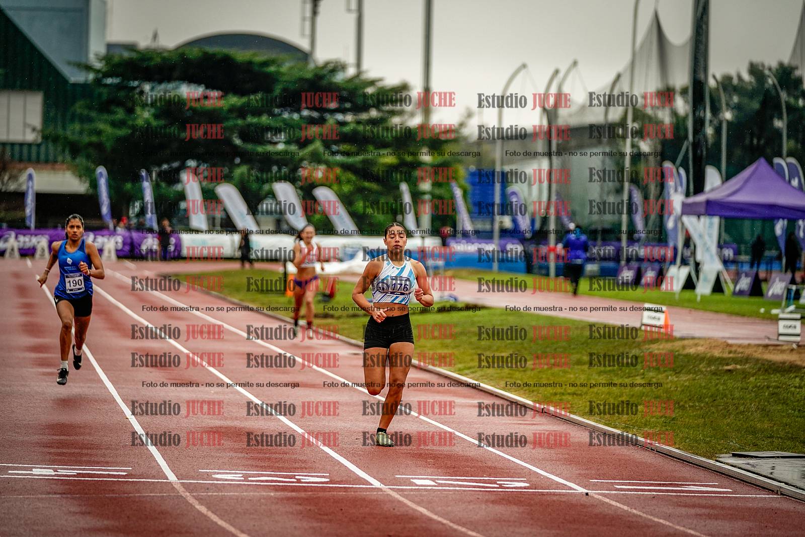 Fotos de los 400 m de mujeres