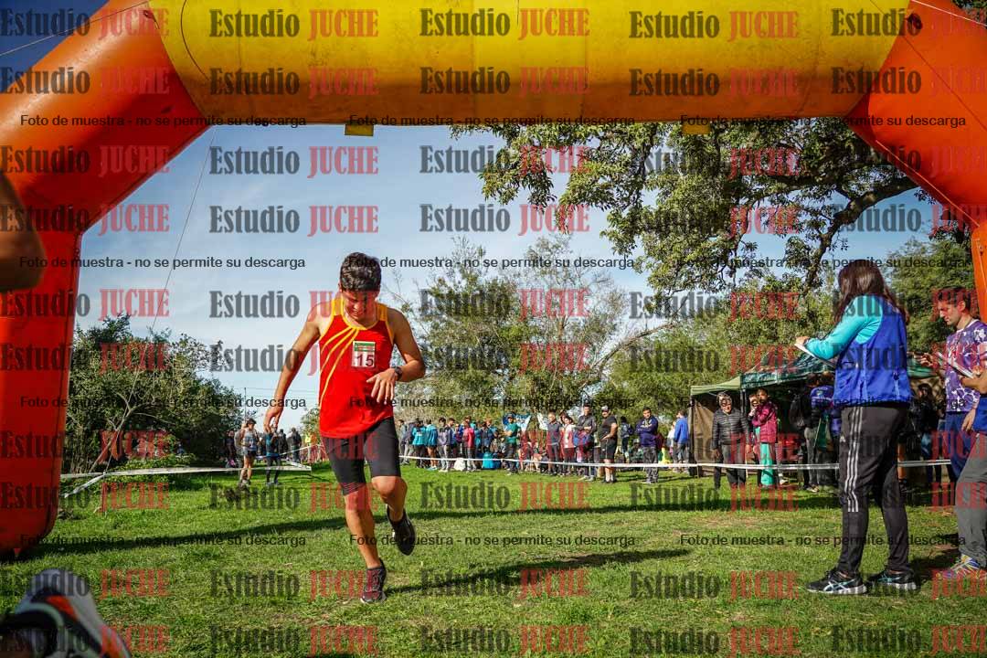 Fotos de la llegada del cross de 3000 m