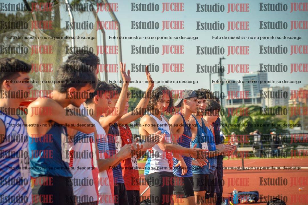 Fotos del salto en alto de varones