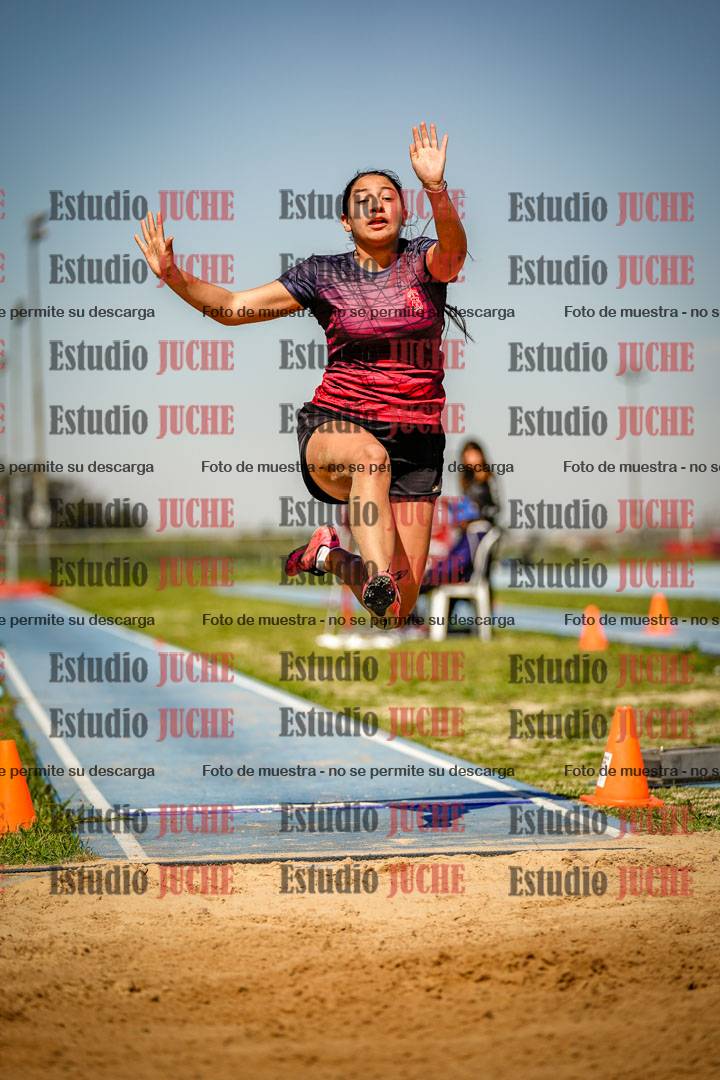 Fotos del salto en largo de mujeres - heptatlón 5